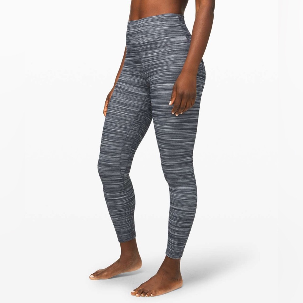 •LULULEMON• align high rise legging 23” mini space dye herringbone heathered